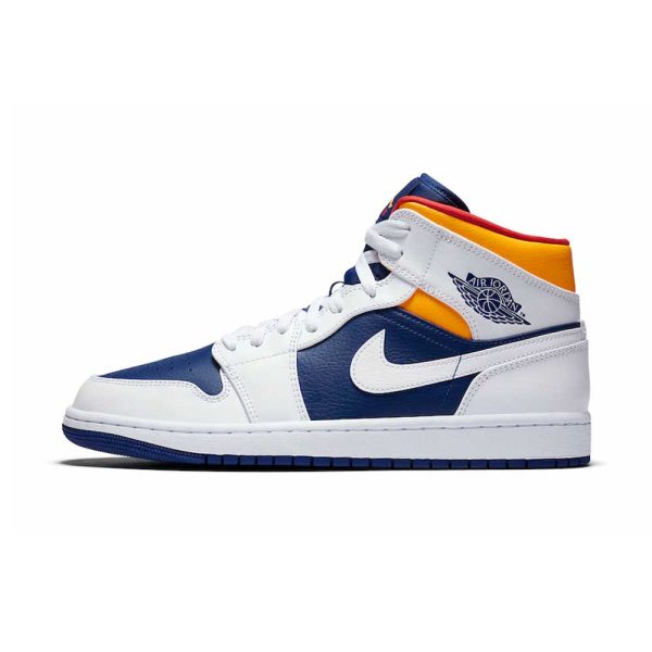 Jordan Air Jordan 1 Mid ‘White Deep Royal Blue’